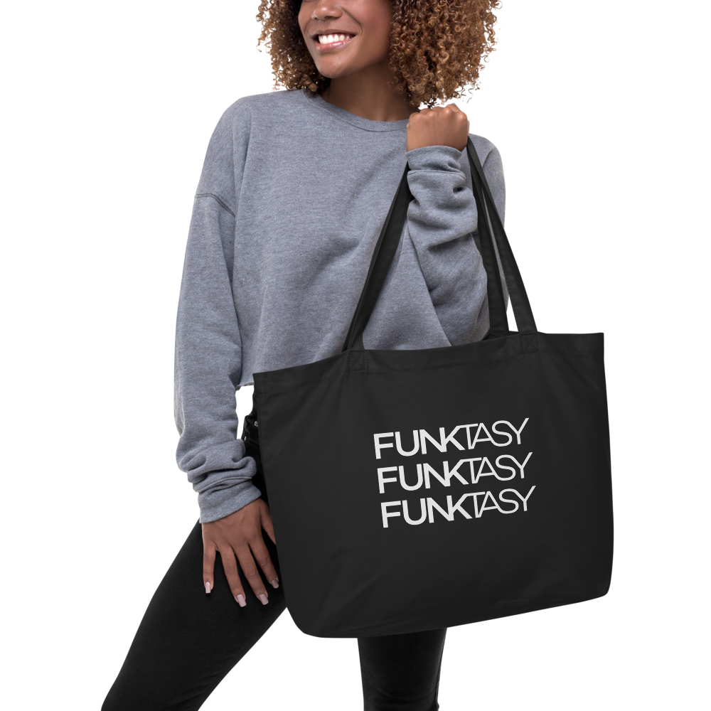 Funktasy Large Organic Tote Bag